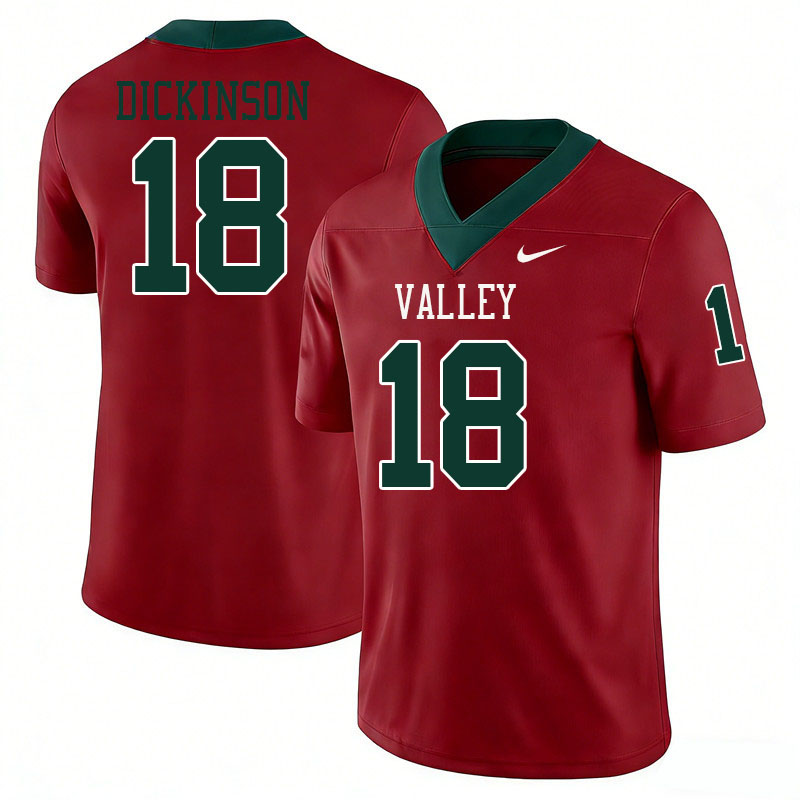 Mississippi Valley State Delta Devils #18 Parnell Dickinson College Football Jerseys,Uniforms Stitch